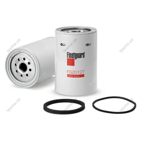 Fuel filter, water separator, Spin-On. Фильтр топливный сепаратор, накручиваемый FLEETGUARD FS20127 (фото 1)
