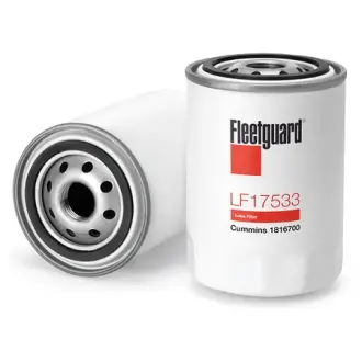 Фильтр масляный, накручиваемый. Фільтр масляний, накручуваний. Oil filter, Spin-On FLEETGUARD LF17533
