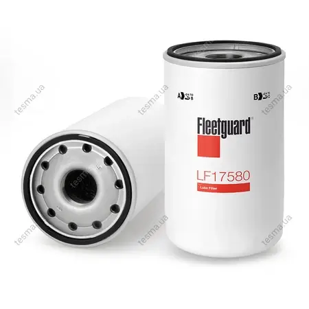 Oil filter, Spin-On. Фильтр масляный, накручиваемый FLEETGUARD LF17580 (фото 1)