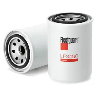 Фильтр масляный, накручиваемый. Фільтр масляний, накручуваний. Oil filter, Spin-On FLEETGUARD LF3490