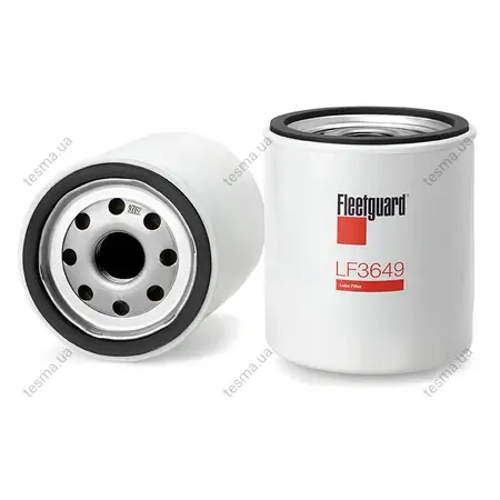 Oil filter, Spin-On. Фильтр масляный, накручиваемый FLEETGUARD LF3649 (фото 1)