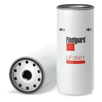 Фильтр масляный, накручиваемый. Фільтр масляний, накручуваний. Oil filter, Spin-On FLEETGUARD LF3661