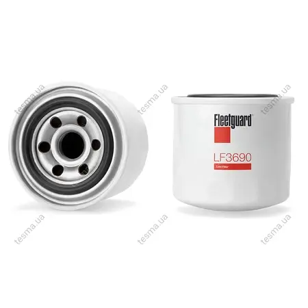 Oil filter, Spin-On. Фильтр масляный, накручиваемый FLEETGUARD LF3690 (фото 1)