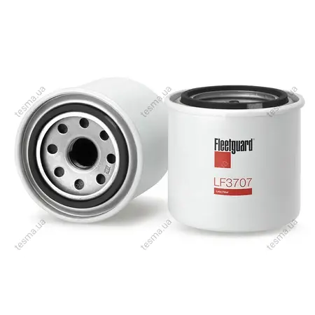 Oil filter, Spin-On. Фильтр масляный, накручиваемый FLEETGUARD LF3707 (фото 1)