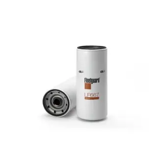 Фильтр масляный, накручиваемый. Фільтр масляний, накручуваний. Oil filter, Spin-On FLEETGUARD LF667