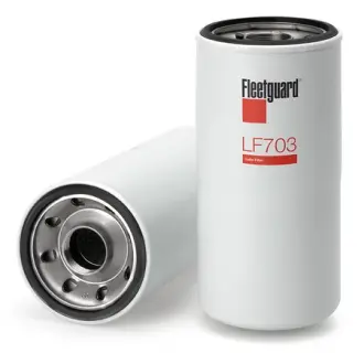 Фильтр масляный, накручиваемый. Фільтр масляний, накручуваний. Oil filter, Spin-On FLEETGUARD LF703