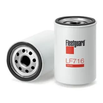 Фильтр масляный, накручиваемый. Фільтр масляний, накручуваний. Oil filter, Spin-On FLEETGUARD LF716