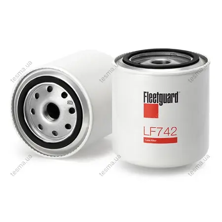 Oil filter, Spin-On. Фильтр масляный, накручиваемый FLEETGUARD LF742 (фото 1)