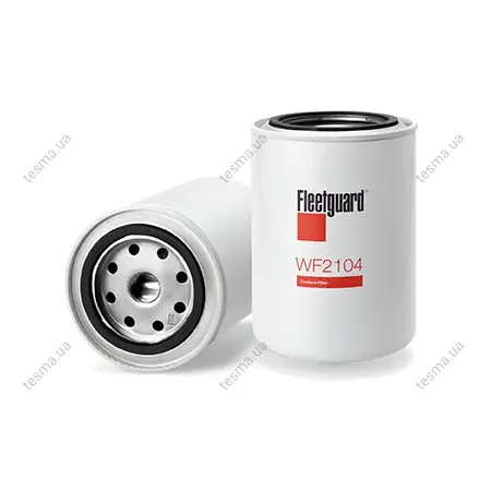 Coolant antifreeze filter, Spin-On. Фильтр охлаждающей жидкости, антифриза, накручиваемый FLEETGUARD WF2104 (фото 1)