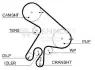 Ремень ГРМ FLENNOR 4451V (фото 1)