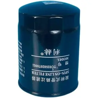 Фильтр масляный, накручиваемый. Фільтр масляний, накручуваний. Oil filter, Spin-On FOTON TC02582070001