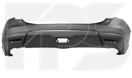 Бампер задний без отв. парктроника Nissan/X-Trail/Rogue 14-17 FPS FP 5037950
