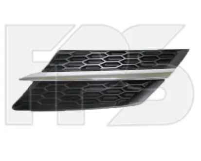 Решетка радиатора левая сторона с хром. молдингом Rav4 13-15/Toyota FPS FP 7040991