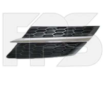 Решетка радиатора правая сторона с хром. молдингом Rav4 13-15/Toyota FPS FP 7040992