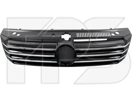 Решетка радиатора черн. глянец с хром. молдингами Passat B7 11-15 USA/VW FPS FP 7439990