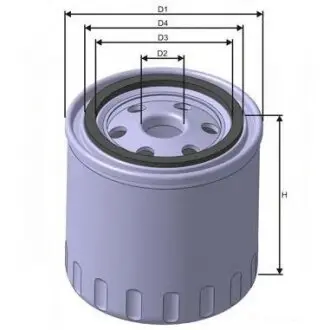 Фільтр масляний FRAM PH28001