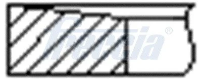 Комплект кілець на поршень FRECCIA FR10108700