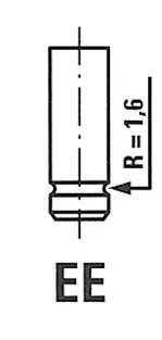 Клапан двигуна FRECCIA R6225RNT