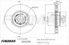 Диск тормозной передний Fremax BD-0098 FREMAX BD0098 (фото 1)