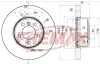 Диск тормозной передний Fremax BD-0265 FREMAX BD0265 (фото 1)