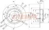Диск тормозной задний Fremax BD-1258 FREMAX BD1258 (фото 1)