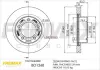 Диск тормозной передний Fremax BD-1268 FREMAX BD1268 (фото 1)