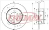 Диск тормозной FREMAX BD1410 (фото 1)