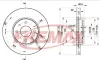 Диск тормозной передний Fremax BD-1650 FREMAX BD1650 (фото 1)