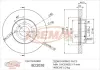 Диск тормозной передний Fremax BD-2038 FREMAX BD2038 (фото 1)