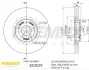 Диск тормозной передний Fremax BD-2059 FREMAX BD2059 (фото 1)