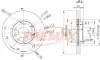 Диск тормозной передний Fremax BD-2063 FREMAX BD2063 (фото 1)