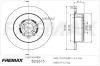 Диск тормозной задний Fremax BD-2615 FREMAX BD2615 (фото 1)