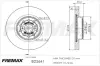 Диск тормозной передний Fremax BD-2641 FREMAX BD2641 (фото 1)