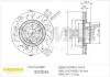 Диск тормозной передний (перфорация) Fremax BD-3056 FREMAX BD3056 (фото 1)