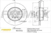 Диск тормозной передний Fremax BD-3555 FREMAX BD3555 (фото 1)