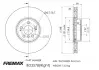 Диск тормозной передний левый Fremax BD-3578 FREMAX BD3578 (фото 1)