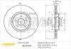 Диск тормозной передний Fremax BD-3959 FREMAX BD3959 (фото 1)