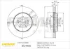 Диск тормозной передний Fremax BD-4400 FREMAX BD4400 (фото 1)