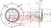Диск тормозной передний Fremax BD-4707 FREMAX BD4707 (фото 1)