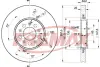 Диск тормозной передний Fremax BD-5604 FREMAX BD5604 (фото 1)