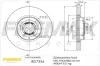 Диск тормозной передний Fremax BD-7336 FREMAX BD7336 (фото 1)