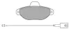 Колодки тормозные передние Fremax FBP-0911-01 FREMAX FBP091101 (фото 1)