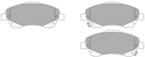 Колодки тормозные передние Fremax FBP-1374 FREMAX FBP1374 (фото 1)
