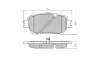 Колодки тормозные передние Fremax FBP-1613 FREMAX FBP1613 (фото 1)