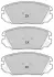 Колодки тормозные передние Fremax FBP-1806 FREMAX FBP1806 (фото 2)