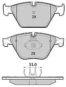 Колодки тормозные передние Fremax FBP-1858 FREMAX FBP1858 (фото 1)