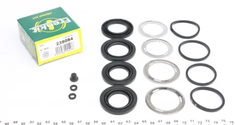 Ремкомплект гальмівного супорта MERCEDES-BENZ CLK W208 97-02. E-Class W210 94-03. E-Class W124 84-95 FRENKIT 238084