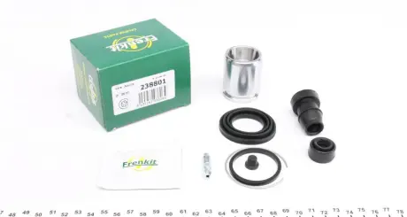 Ремкомпл. супорта зад. Camry 01-/Highlander 00-(розширений/38 mm) FRENKIT 238801