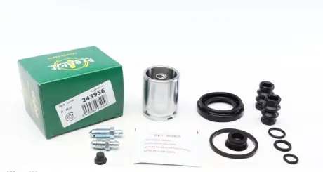 Ремкомплект супорта (заднього) VW Passat 00-05 (d=43mm) (+ поршень з механізмом) (Lucas) FRENKIT 243956