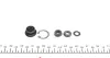 Ремкомплект циліндра зчеплення головного Toyota Yaris, Camry, Corolla, Land Cruiser (89-05) Frenkit FRENKIT 415018 (фото 2)